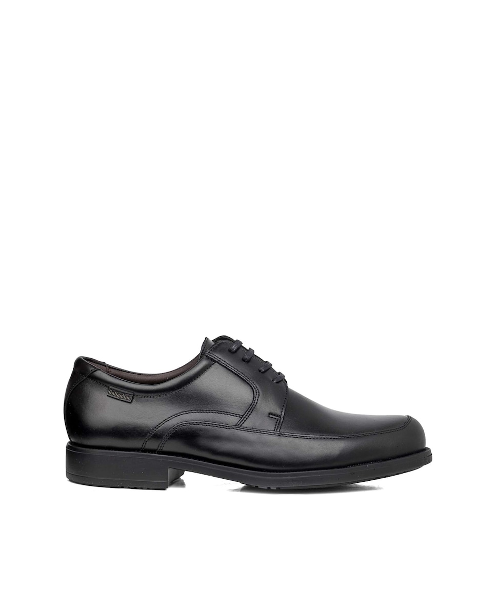 Мужские черные кожаные туфли на шнуровке Callaghan, черный цена и фото