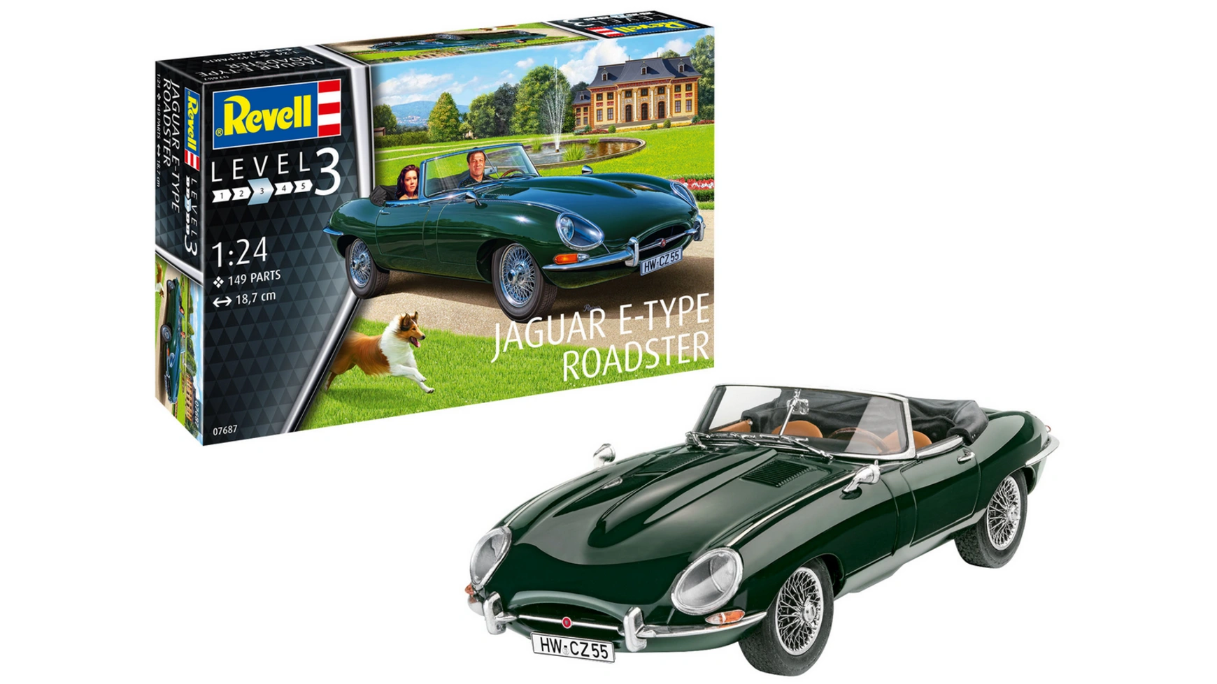

Revell Родстер Jaguar E-Type