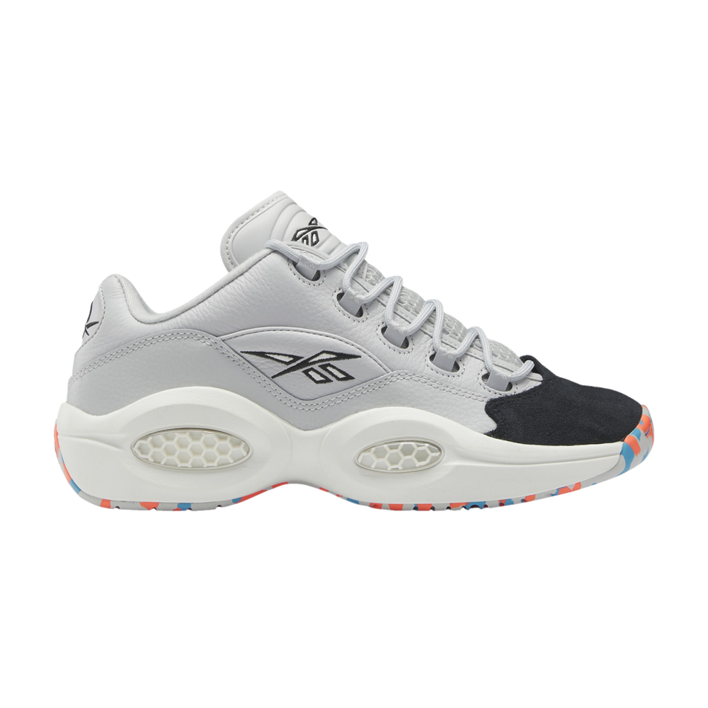 Кроссовки Question Low Reebok, серый