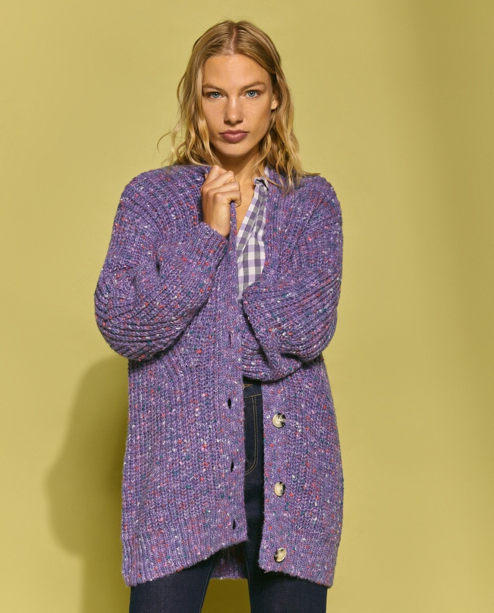 

Женская куртка из синели Southern Cotton, фиолетовый