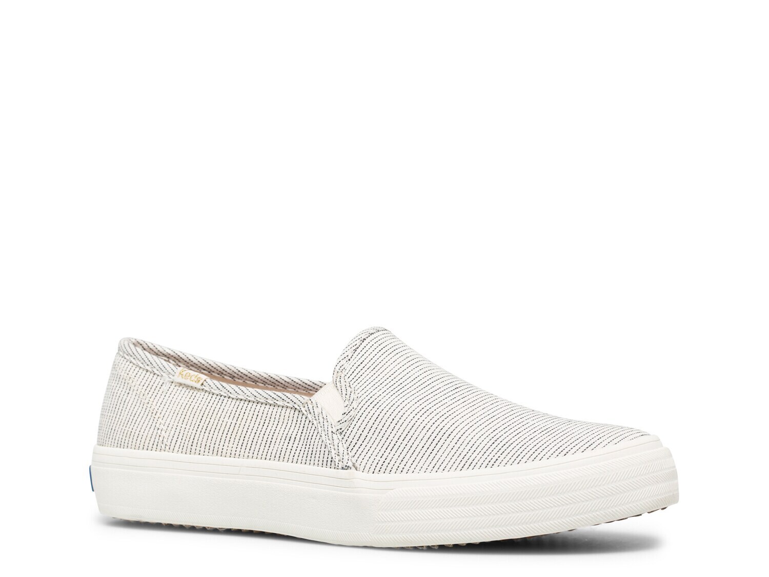 

Кроссовки-слипоны женские Keds Double Decker с эластичными вставками, белый
