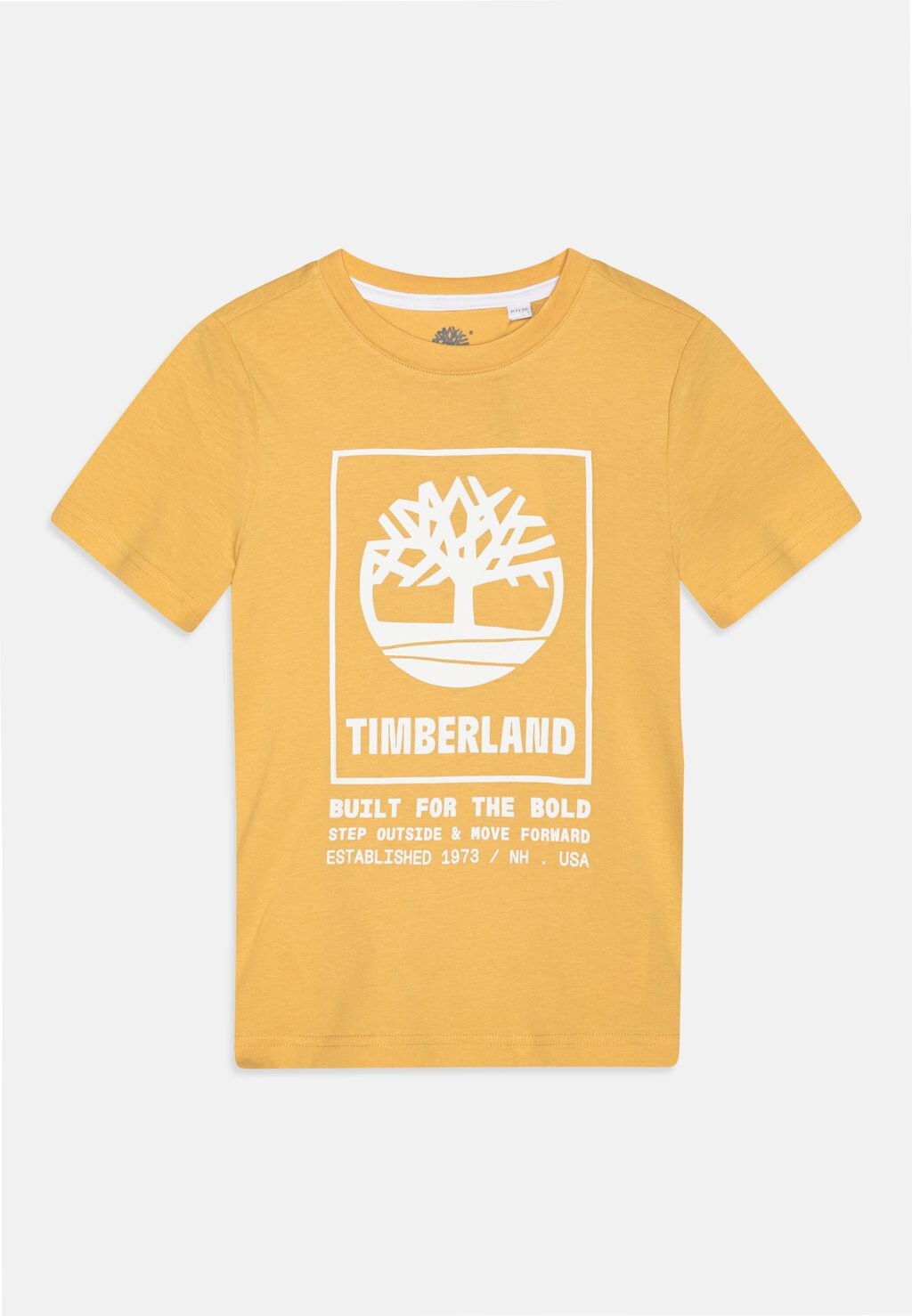 Футболка с принтом SHORT SLEEVES TEE Timberland, цвет occher цена и фото