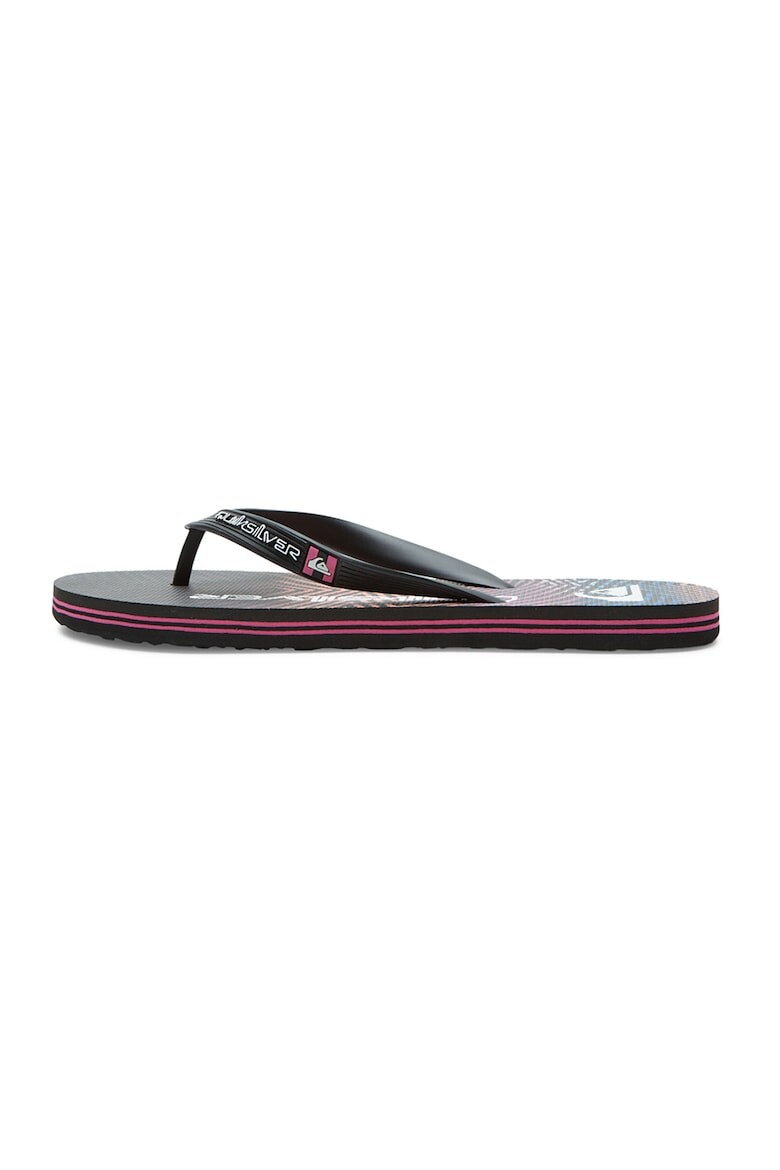 

Слиперы Moloki с логотипом Quiksilver, черный