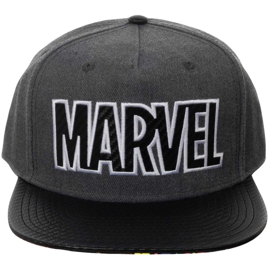 

Бейсболка BIOWORLD Marvel Hats, угольный