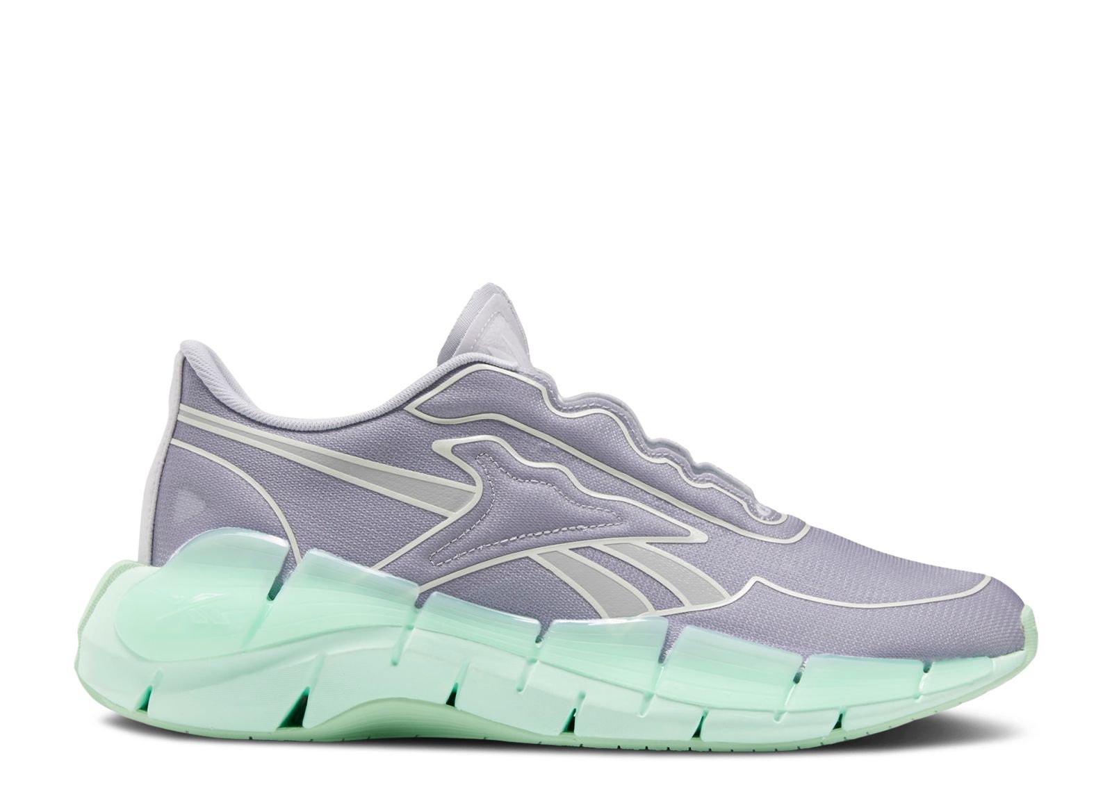 

Кроссовки Reebok Victoria Beckham X Zig Kinetica 'Cold Grey Digital Green', серый