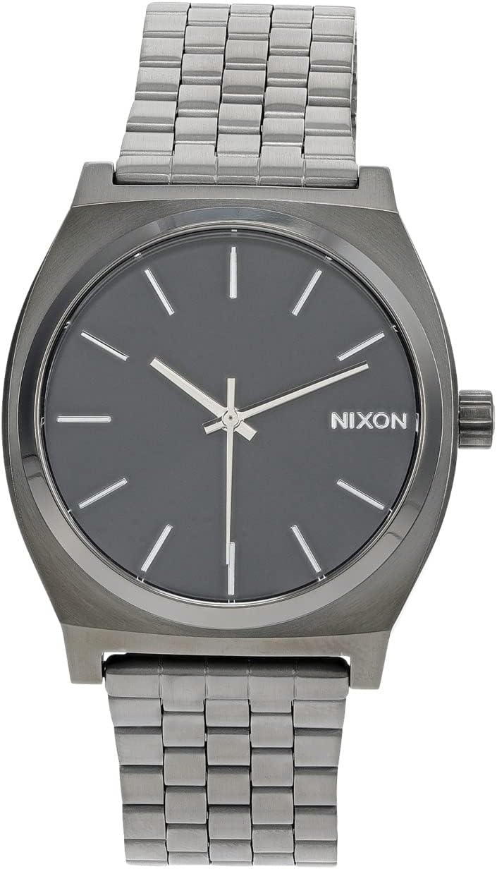 Часы Time Teller Nixon, цвет Gunmetal/Black Sunray цена и фото