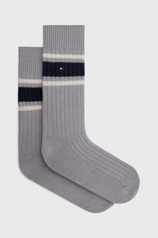 

Шерстяные носки Tommy Hilfiger, серый