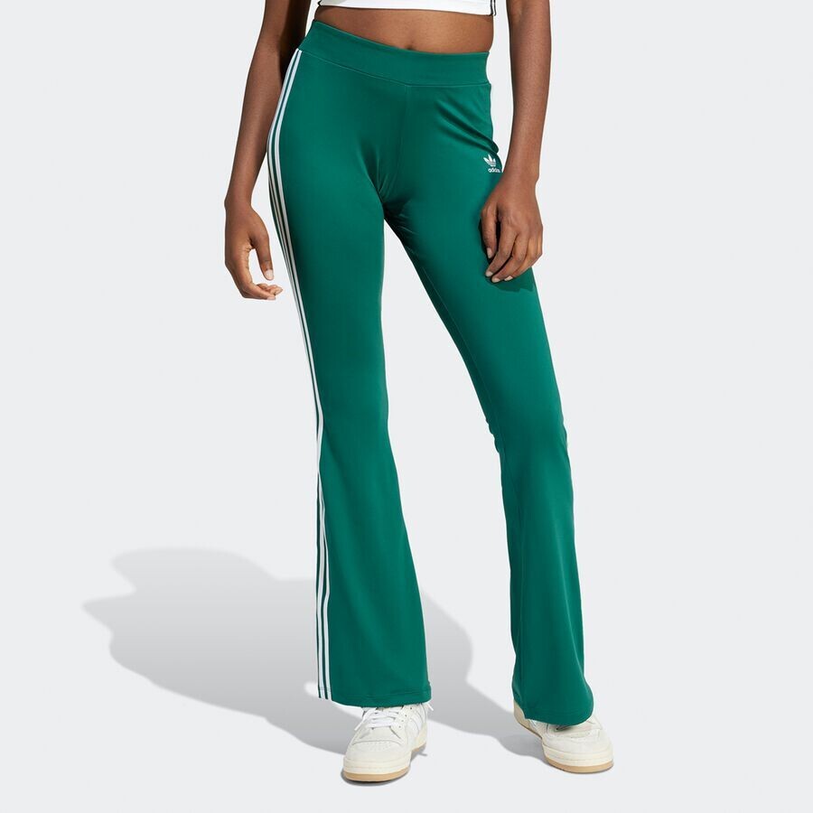 

расклешенные леггинсы Adilenium adidas Originals, цвет collegiate green