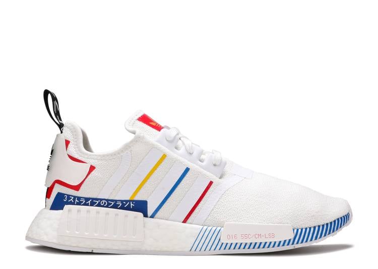 

Кроссовки Adidas NMD_R1 'OLYMPIC PACK - WHITE',, Белый