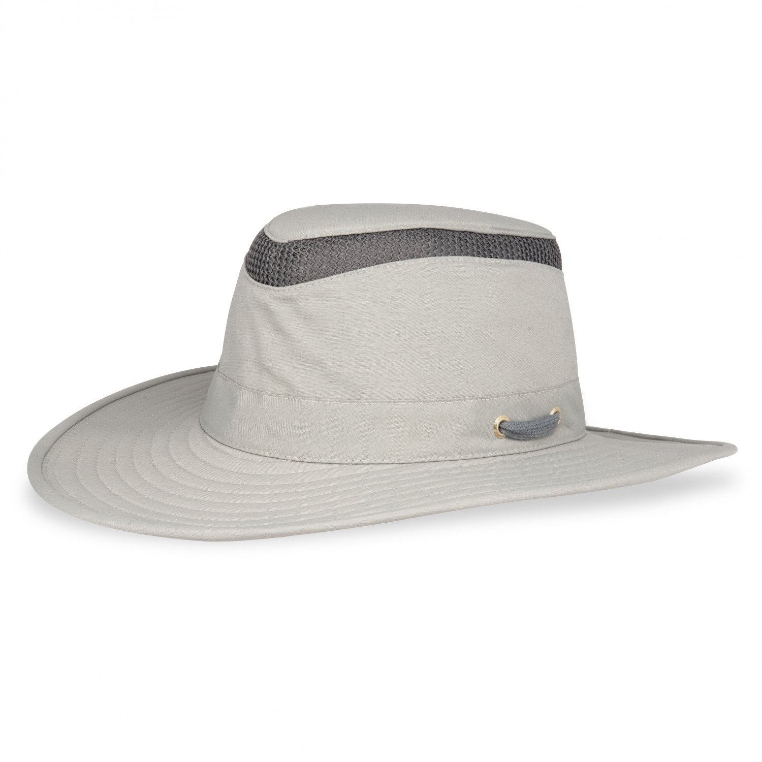 Кепка Tilley Airflo Broad Brim Hat, цвет Grey/Rock летняя вязаная шляпа рыбака с вырезами шляпа от солнца и солнца универсальная летняя шляпа от солнца уличные панамы