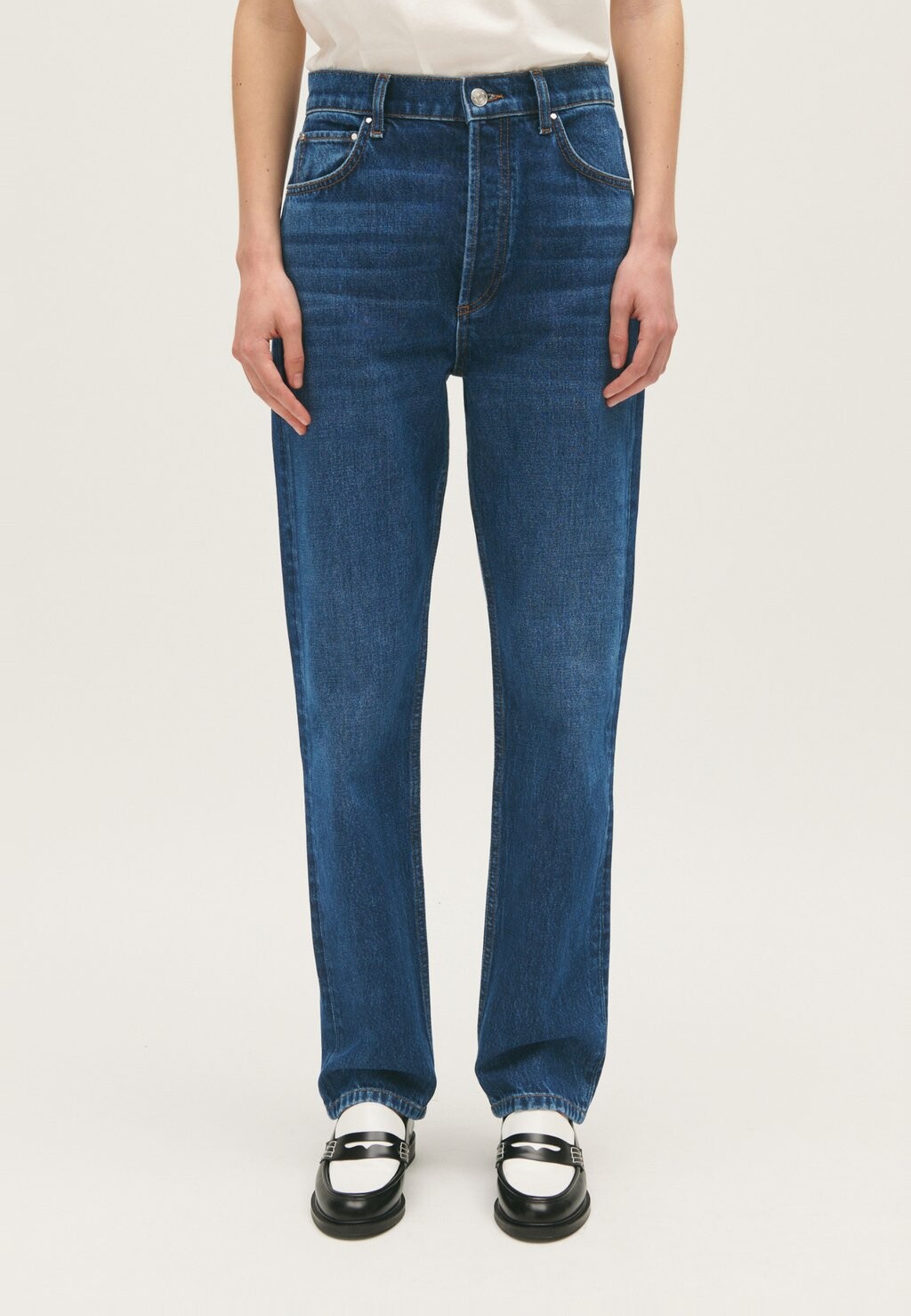 

Джинсы-сигареты Paros Claudie Pierlot, цвет denim fonce