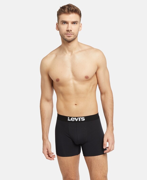 

Боксеры, комплект из 4 шт. Levi's, черный