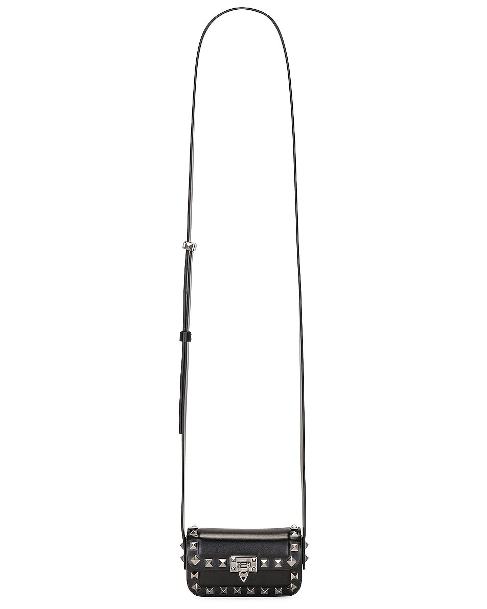 

Сумка Valentino Garavani Rockstud Mini Shoulder, неро