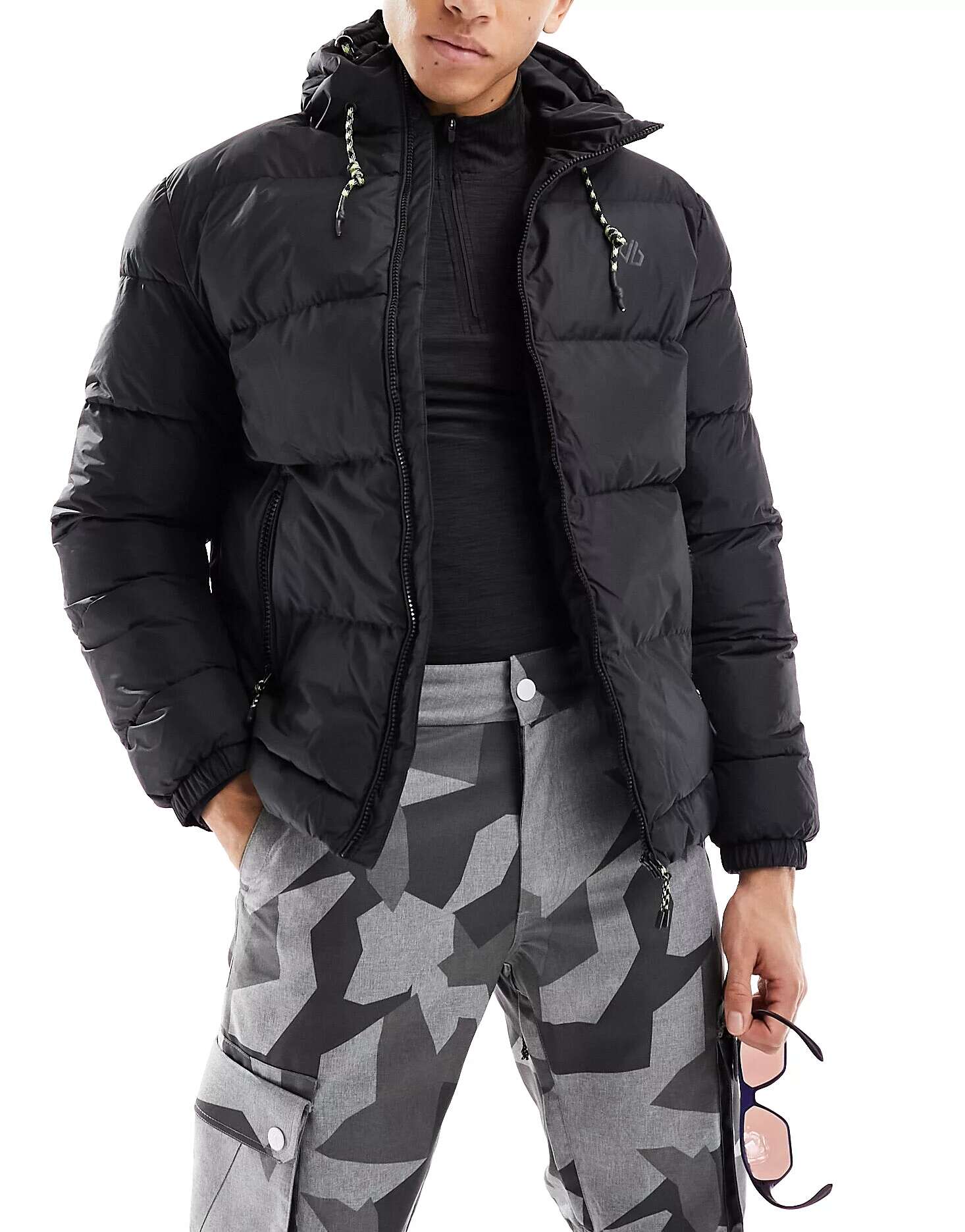 Черная водонепроницаемая утепленная лыжная куртка Dare2B Dare 2b шапка dare 2b kudos beanie dwc357