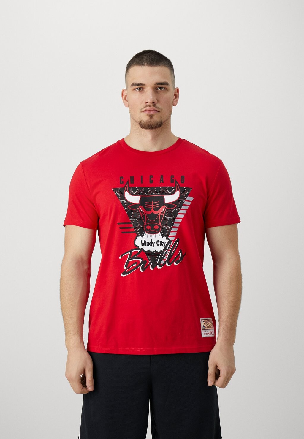 

Футболка с принтом Nba Chicago Final Seconds Tee Mitchell & Ness, красный