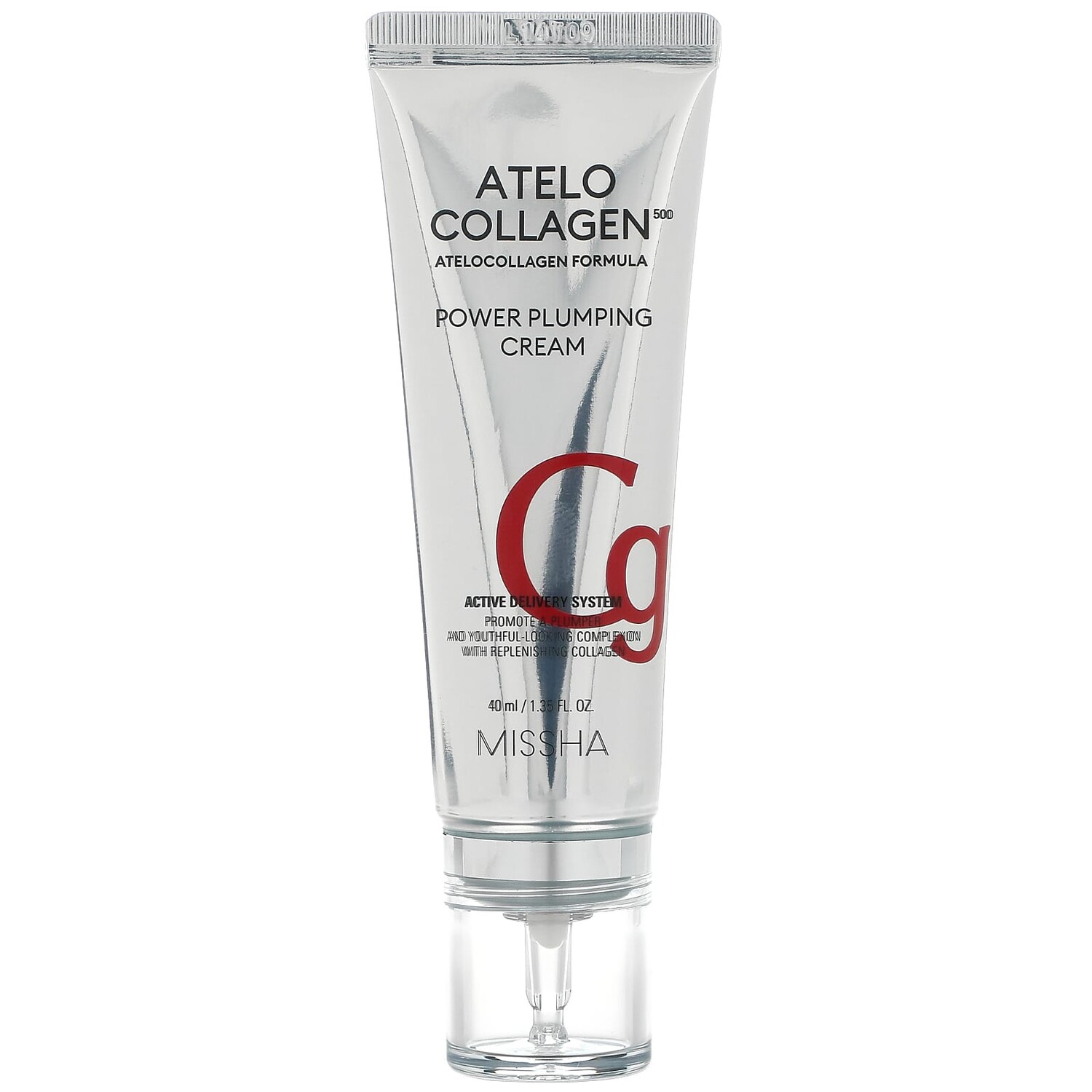 

Atelo Collagen, крем с коллагеном для увеличения объема и упругости, 40 мл (1,35 жидк. унции), Missha