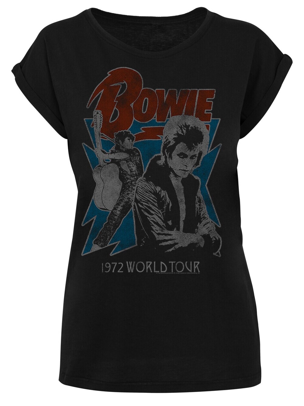 

Рубашка F4Nt4Stic David Bowie World Tour 1972, черный