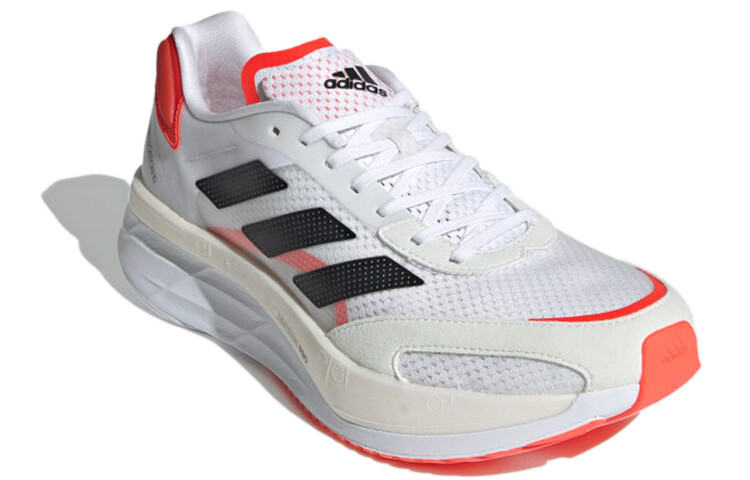 

Adidas Adizero Boston 10 Белый Черный Солнечный Красный