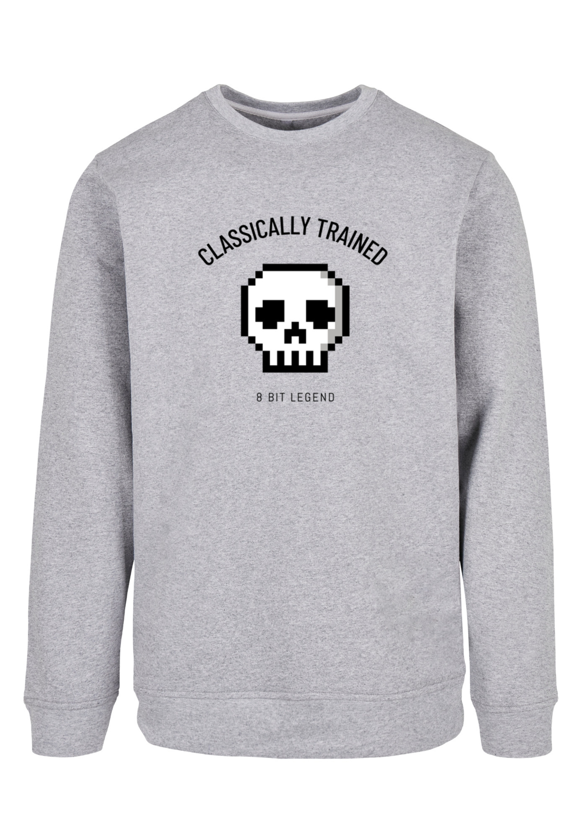 Пуловер F4NT4STIC Sweatshirt Retro Gaming Classically Trained, цвет grau meliert
