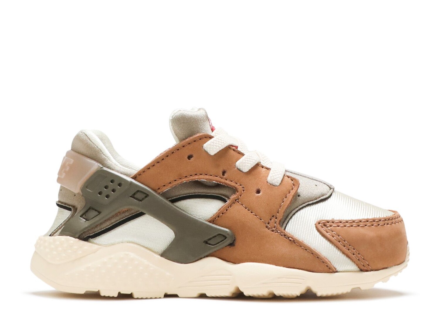 Кроссовки Nike Stussy X Air Huarache Le Td 'Desert Oak' 2021, коричневый