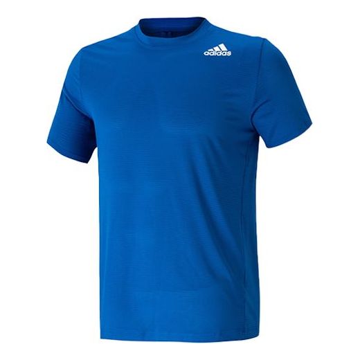 футболка adidas training sports round neck short sleeve tee blue синий Футболка Adidas Training Sports Short Sleeve 'Blue', синий