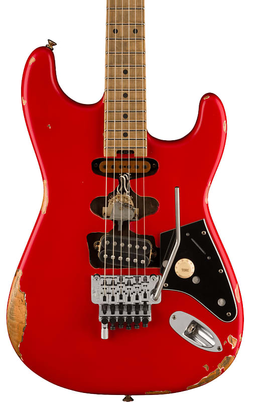 электрогитара evh frankie relic series guitar maple fretboard relic red Электрогитара EVH FRANKIE RELIC RED w/bag