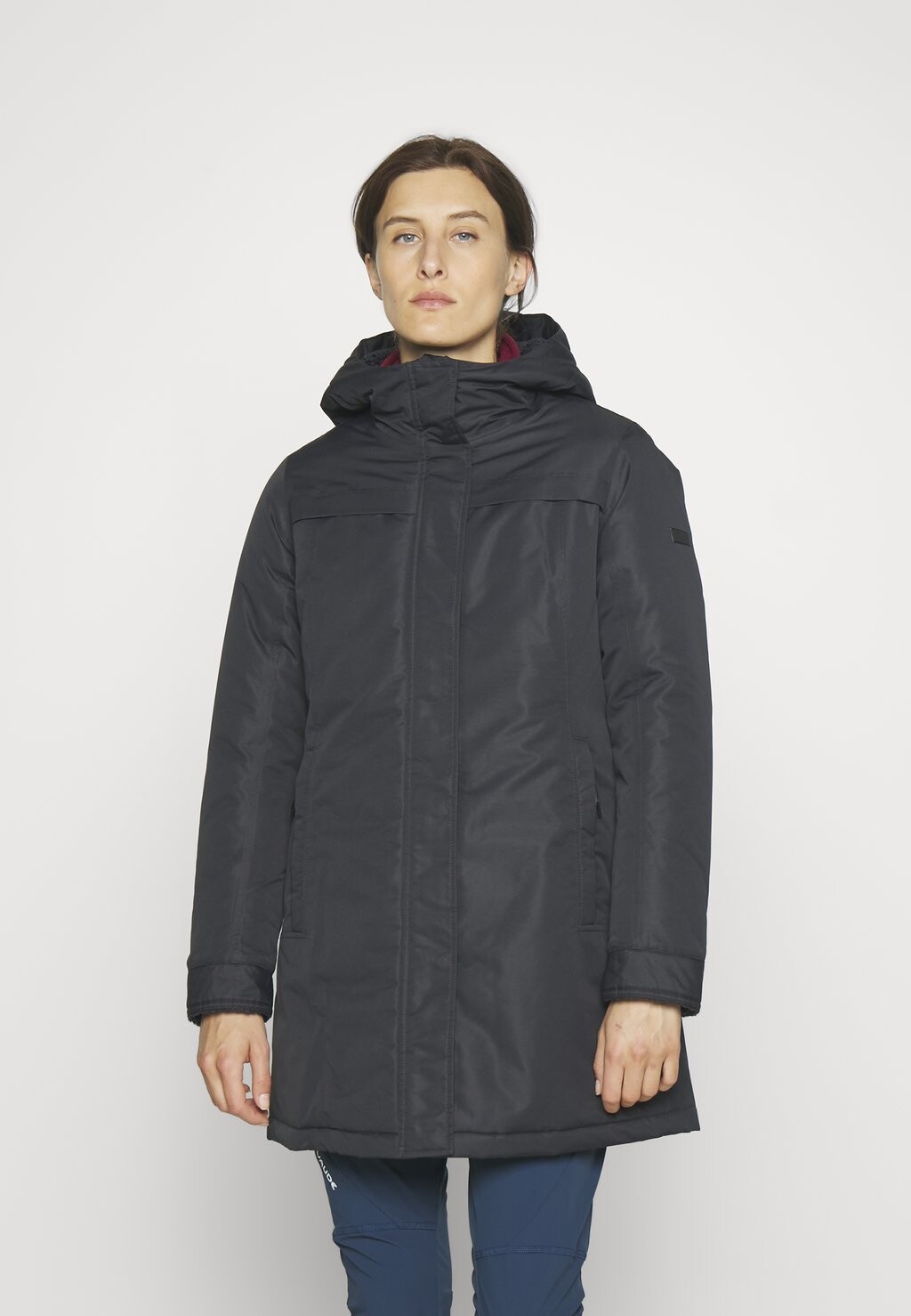 

Парка ЖЕНЩИНА FIX HOOD CMP, черный