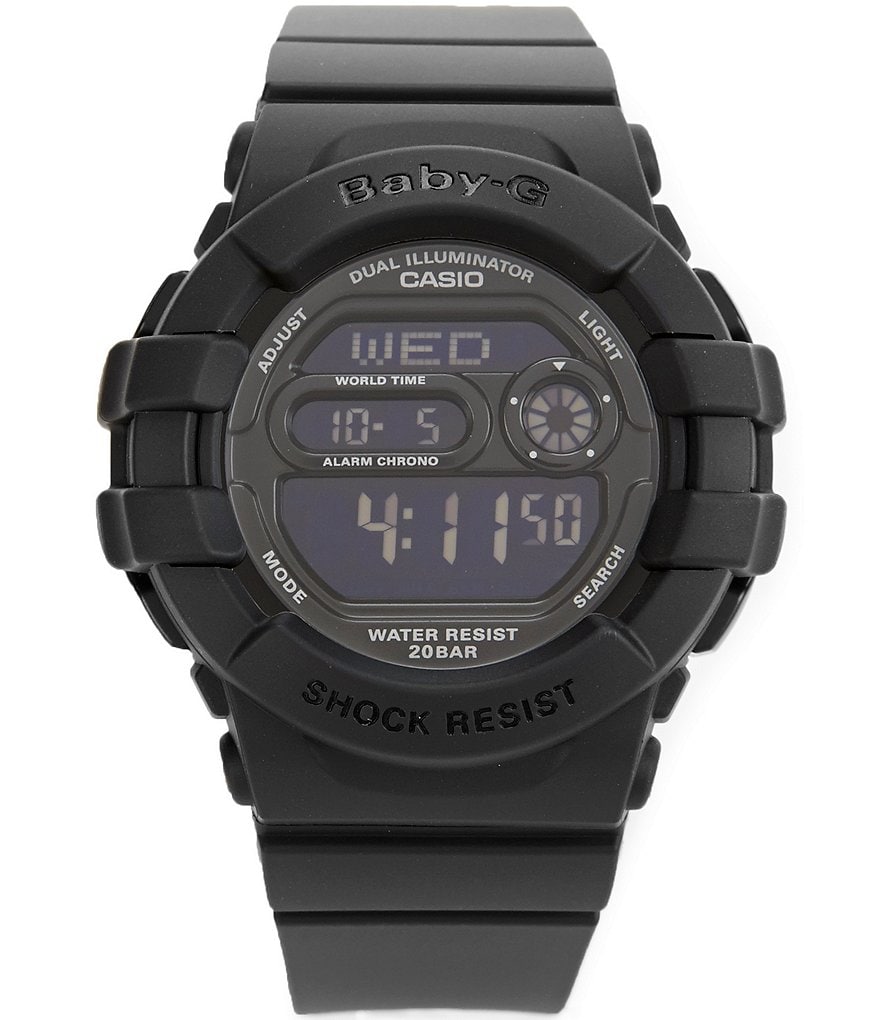 цена Многофункциональные цифровые часы Baby-G с защитой 3D, черный