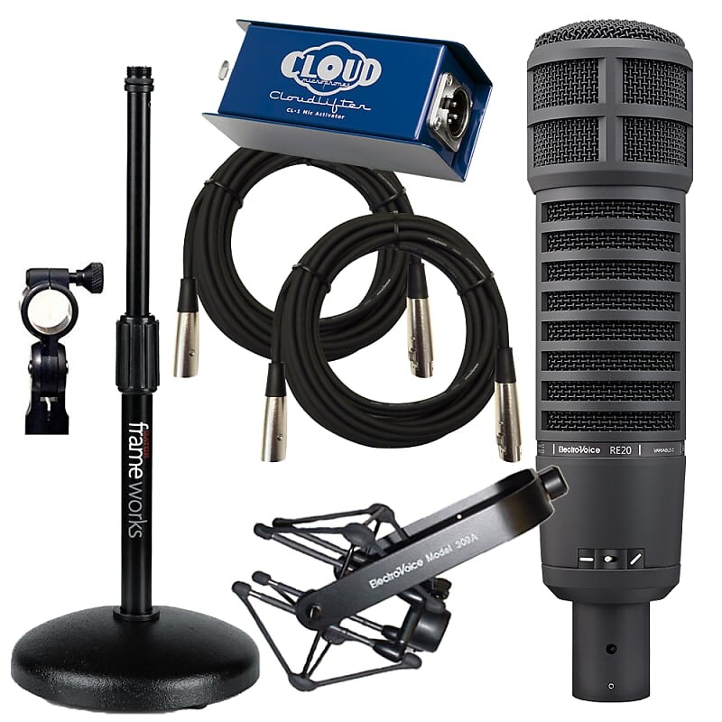 

Динамический микрофон Electro-Voice RE20 Cardioid Dynamic Microphone