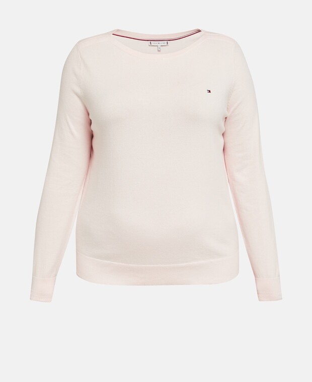 

Джемпер с длинными рукавами Tommy Hilfiger Curve, розовый
