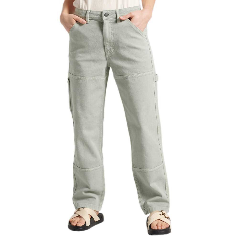 

Брюки Superdry Carpenter, зеленый
