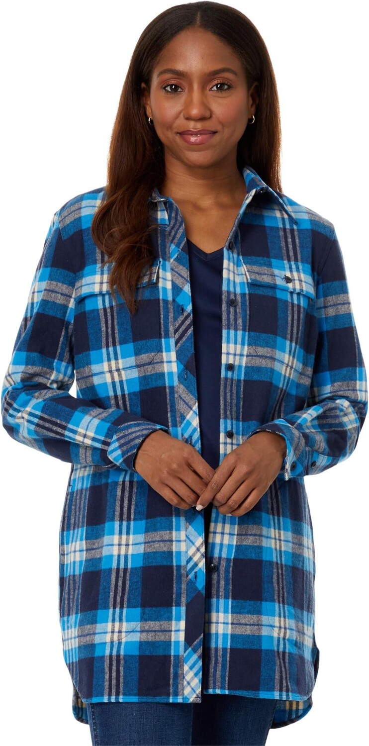 

Рубашка Signature Chamois Tunic Pattern L.L.Bean, цвет Darkest Navy