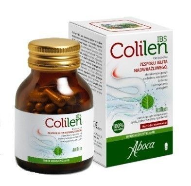 Препарат, поддерживающий функцию кишечника Aboca Colilen IBS Kapsułki, 60 шт препарат поддерживающий функцию кишечника sfd maślan sodu 120 шт