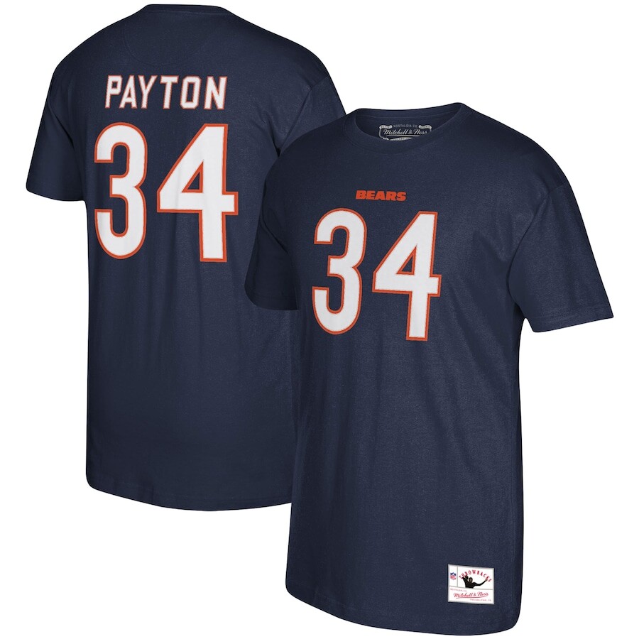 

Футболка с коротким рукавом Mitchell & Ness Chicago Bears, нави