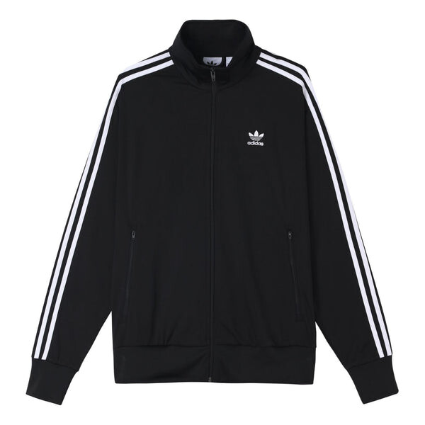 adidas originals Firebird Track Jacket Retro Athleisure Casual Sports Black CDEK.Shopping