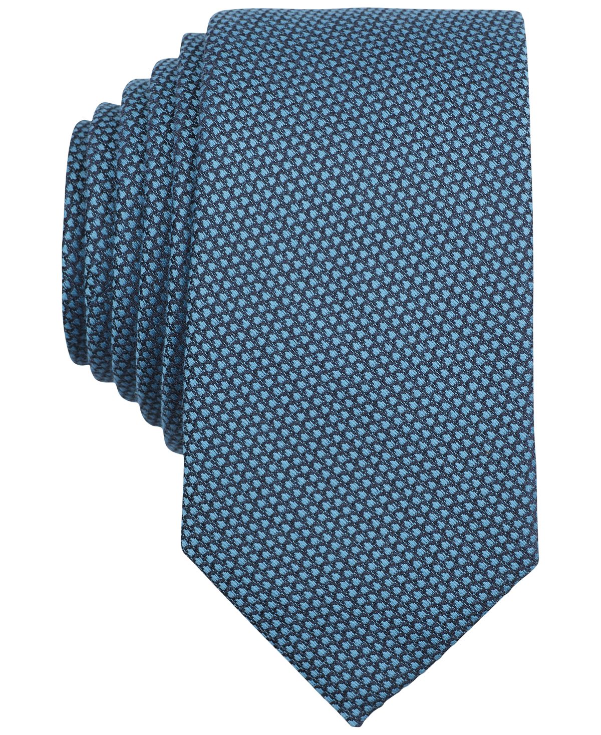 Узкий галстук однотонной вязки Bar III