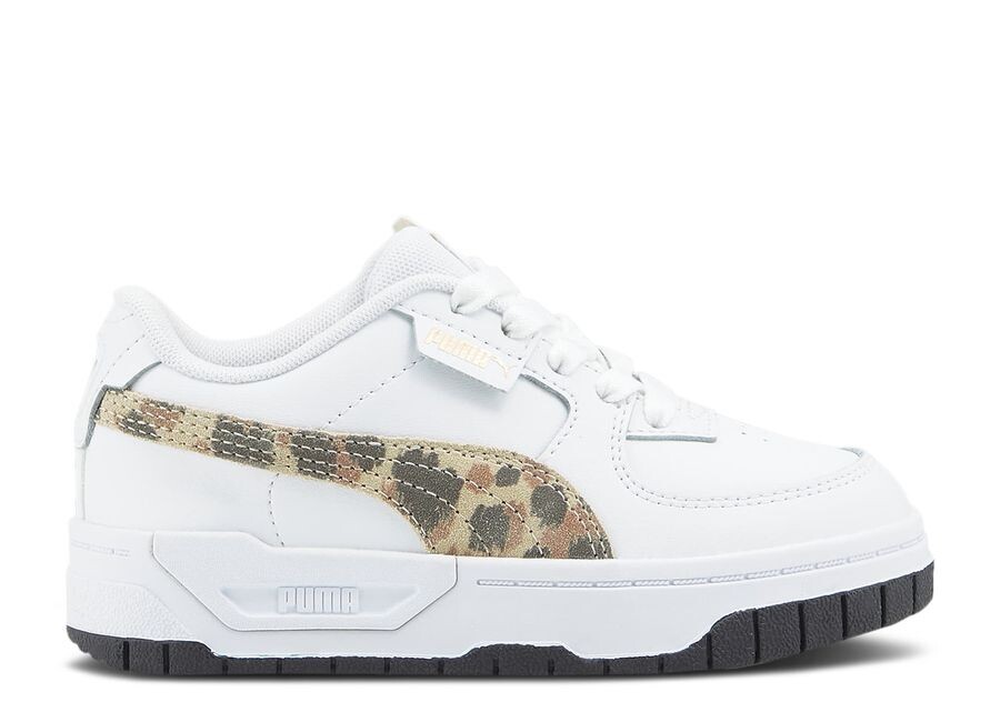 

Кроссовки Puma Cali Dream Little Kid 'Animal Print - White Granola', белый