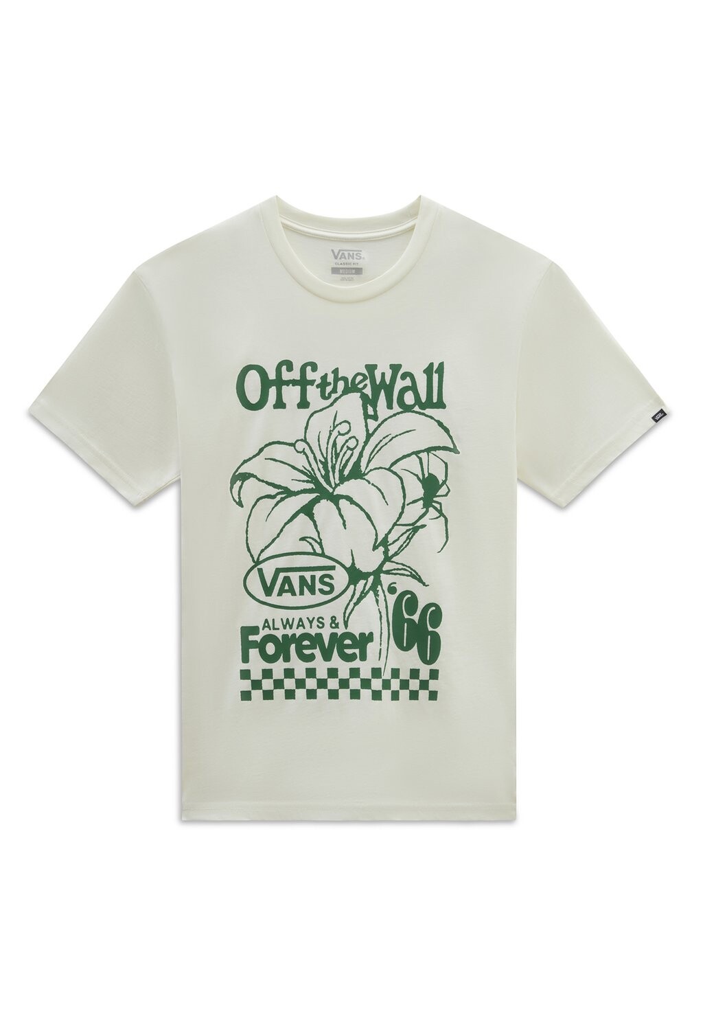 

Футболка с принтом PETAL AND PEST SS Vans, цвет marshmallow