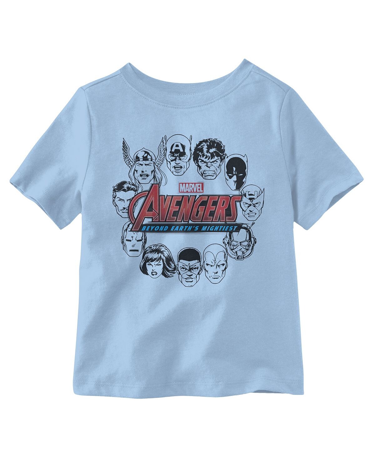 

Футболка с короткими рукавами Little Boys Marvel Hybrid
