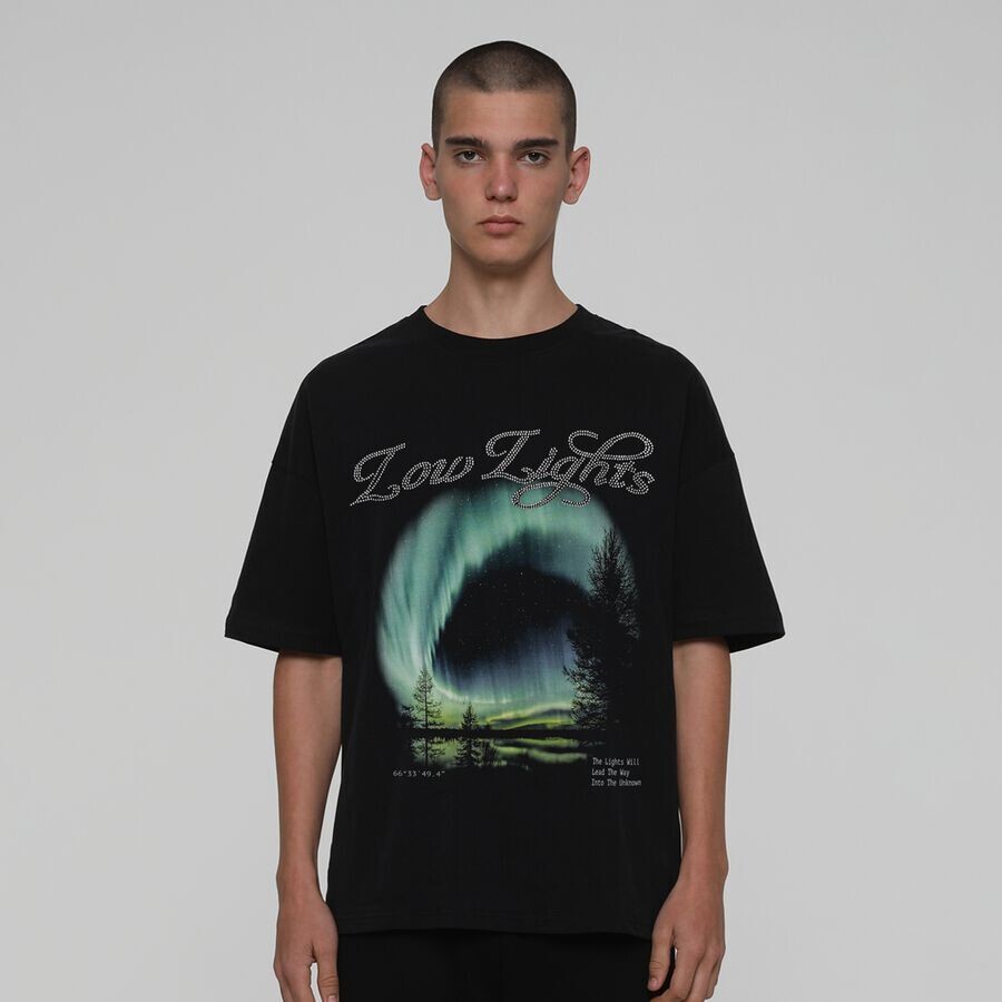 

Футболка Nebula Tee Low Lights Studios, цвет Black