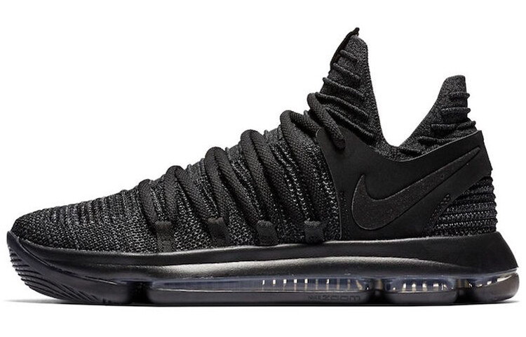 

Nike Zoom KD 10 тройной черный