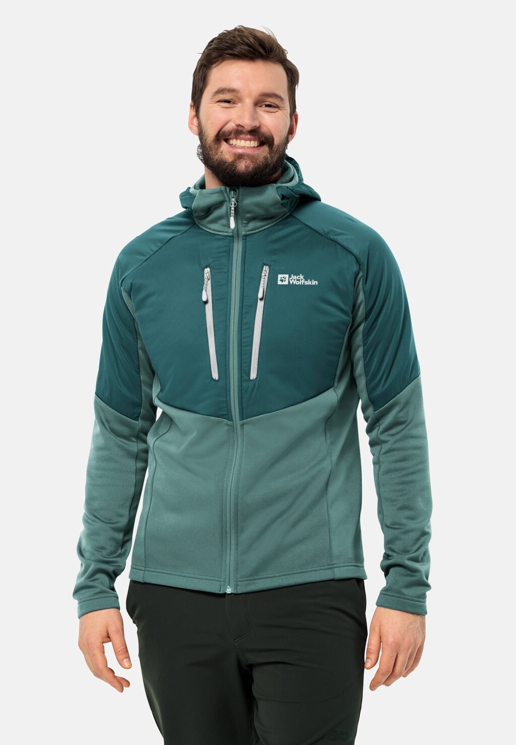 

Куртка для отдыха на природе ALPGRAT Jack Wolfskin, цвет jade green
