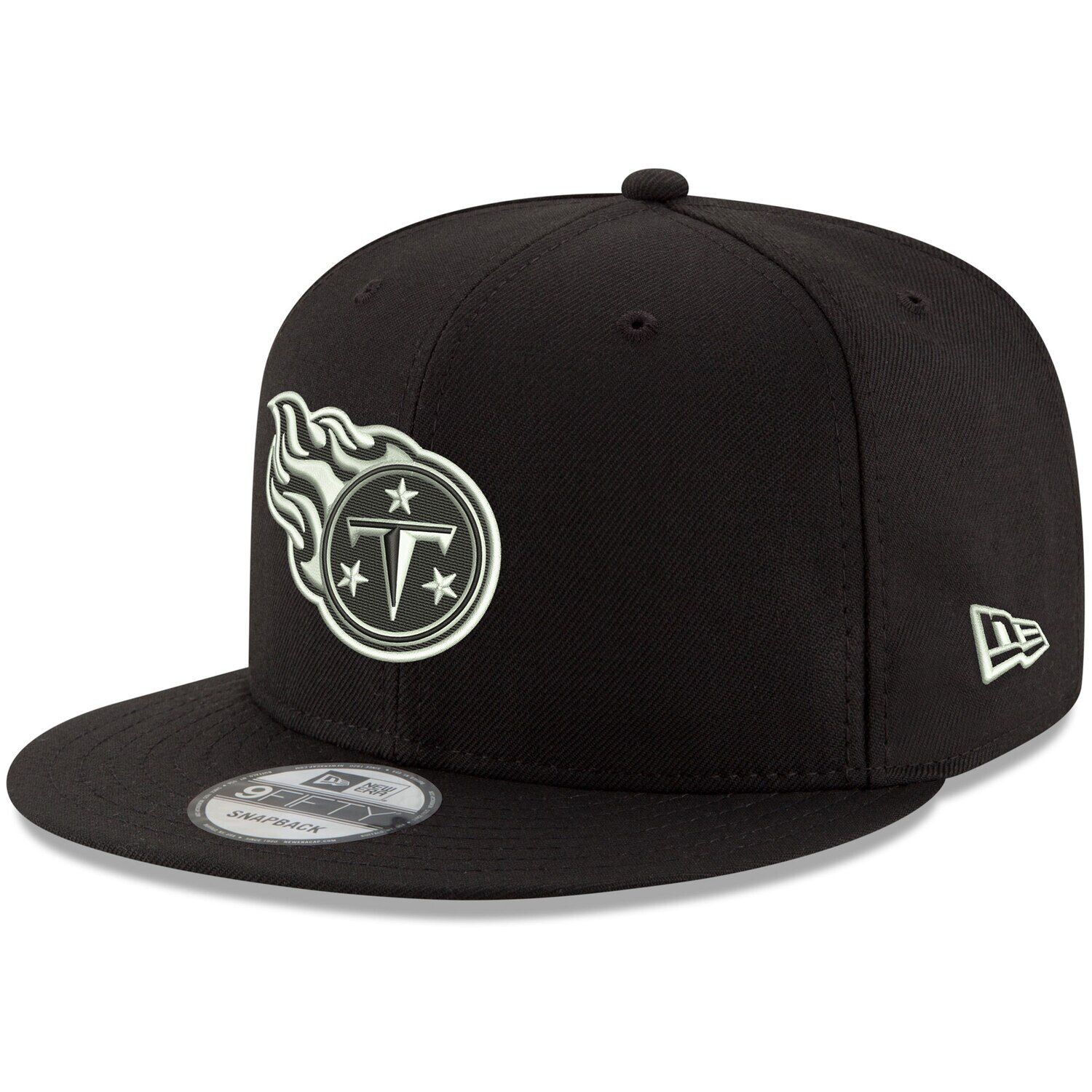 

Мужская регулируемая кепка New Era Black Tennessee Titans B-Dub 9FIFTY