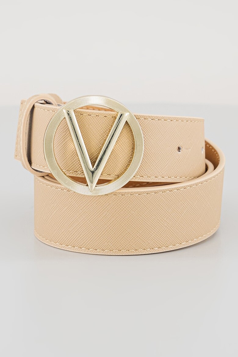 

Ремень Hampton из эко-кожи Saffiano Valentino Bags, бежевый