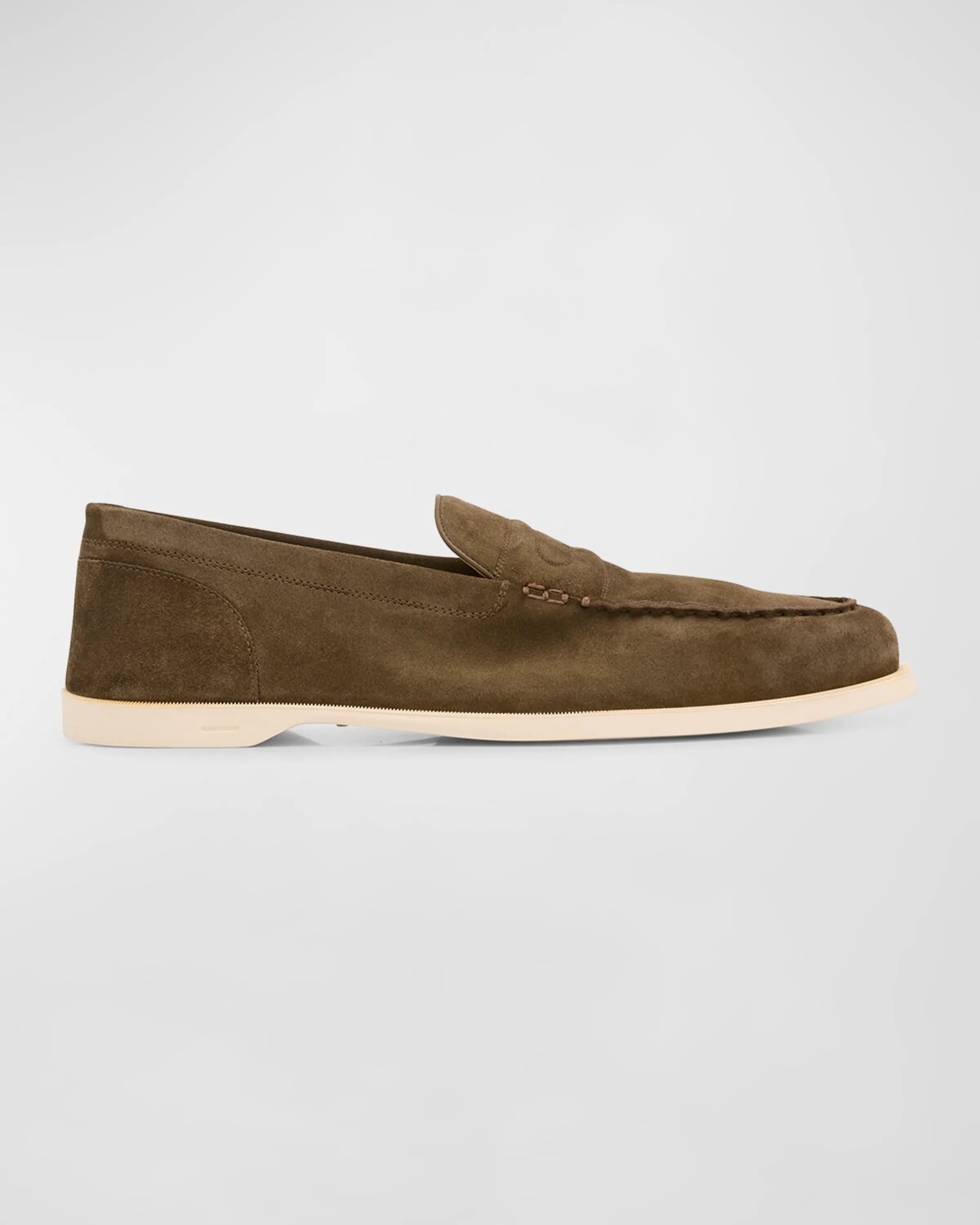 

Мужские замшевые лоферы Pace Penny John Lobb, цвет Olive