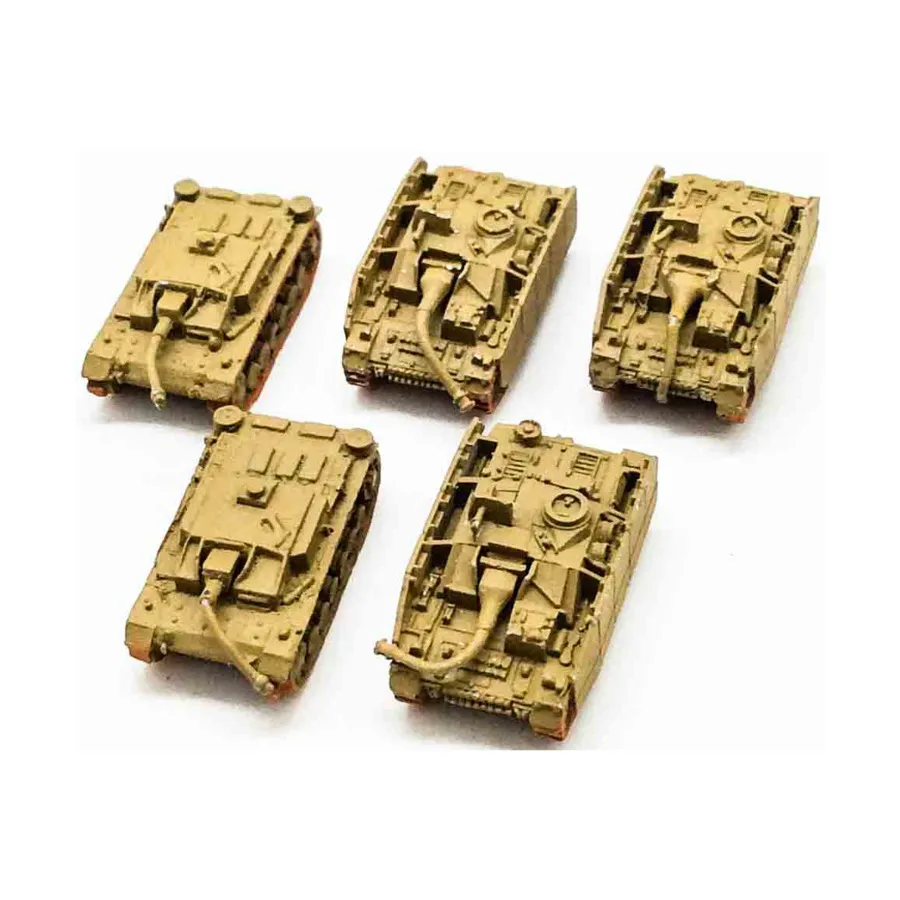 

StuG III, коллекция №3, WWII Micro Armour - Germany - Loose Miniatures (1:285)
