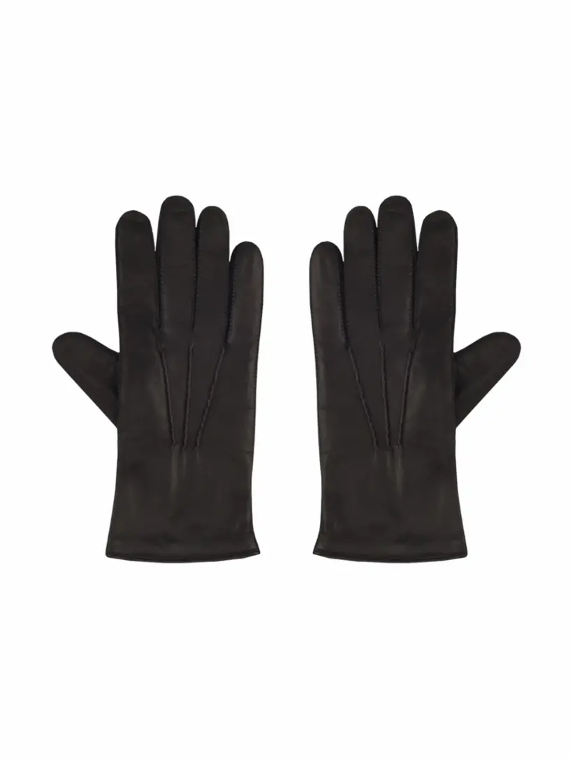 

Кожаные перчатки Loro Piana, черный