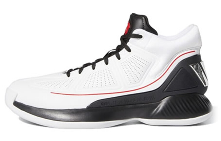 

Adidas D Rose 10 Белый Черный Красный