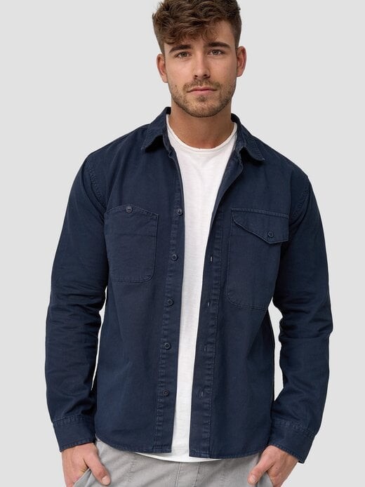 

Рубашка с длинным рукавом джузеппе Indicode, синий