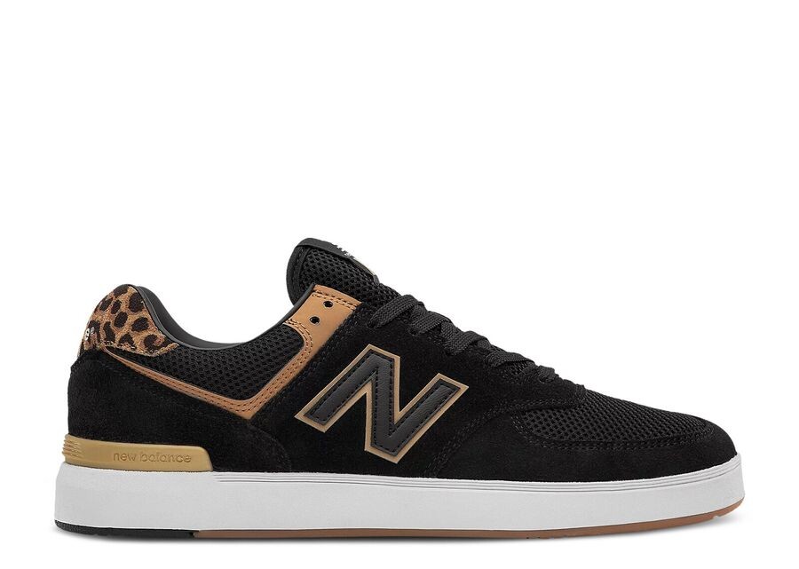 

Кроссовки New Balance All Coasts 574 'Black Leopard', черный